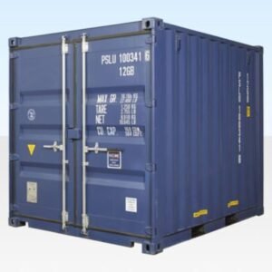 10ft One-Trip Shipping Container — Blue — New