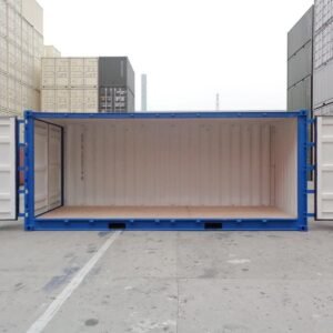20ft One-Trip Full Side Access Container — Blue — New