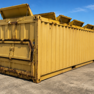 30ft Used Shipping Container Bulk – Wind & Watertight – Yellow