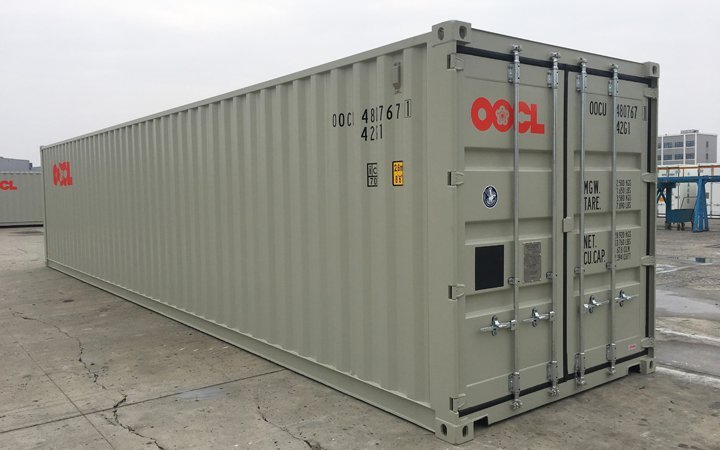 40ft Dry Container – New One Trip, ISO-Certified