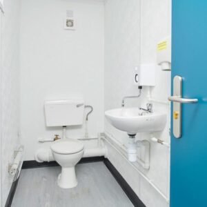 12ft x 9ft 2+1 Jackleg Toilet Cabin
