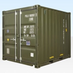 10ft One-Trip Shipping Container – New – Green