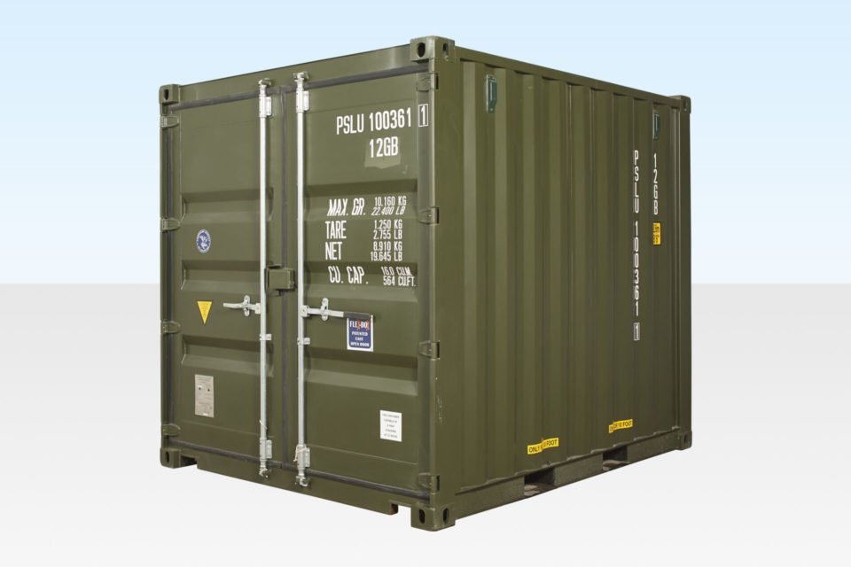 Quality inspected shipping containers at ECS Botany yard