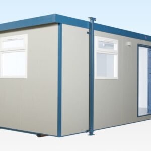 20ft x 10ft Jackleg Office Cabin – New – Goosewing Grey