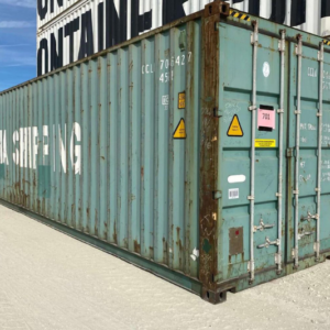 40ft High Cube Wind & Watertight Container — Direct Ship — Used