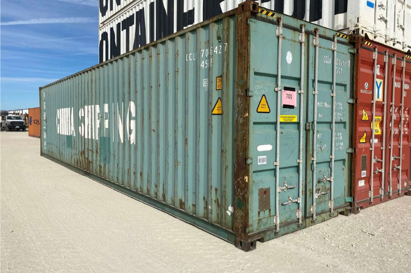 40ft High Cube Wind & Watertight Container — Direct Ship — Used